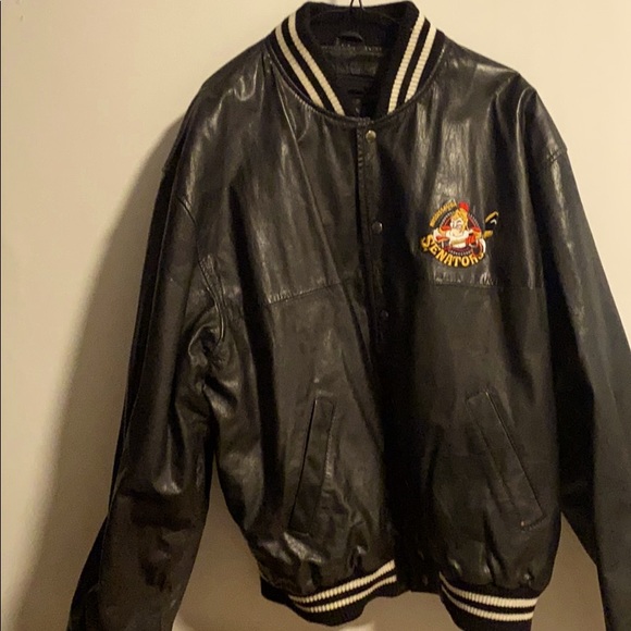 VINTAGE LEATHER JACKET !!! - Picture 1 of 4